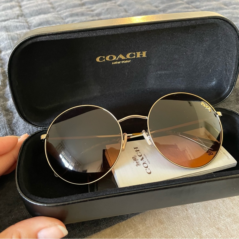 New Coach sunglasses